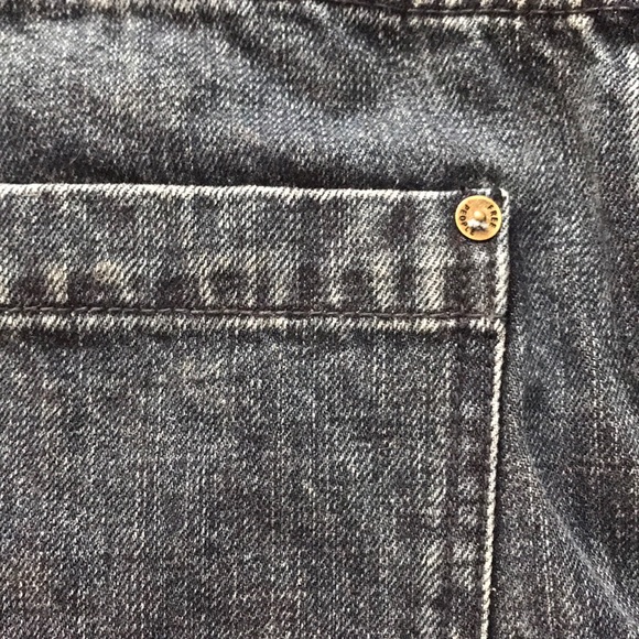 💫FREE PEOPLE💫 DENIM MINI SKIRT - Picture 3 of 4